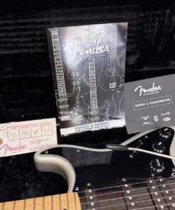 2003 Fender USA HSS Silver American Standard Stratocaster Guitar