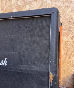 Ex Budgie Vintage 1977 Marshall 4x12 Guitar Amplifier Cabinet