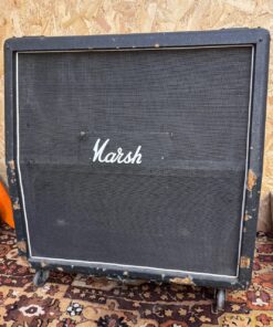 Ex Budgie Vintage 1977 Marshall 4x12 Guitar Amplifier Cabinet