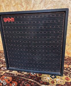 Ex Suzi Quatro Vintage 1972 WEM Starfinder 4x12 Guitar Amplifier Cabinet 1970s
