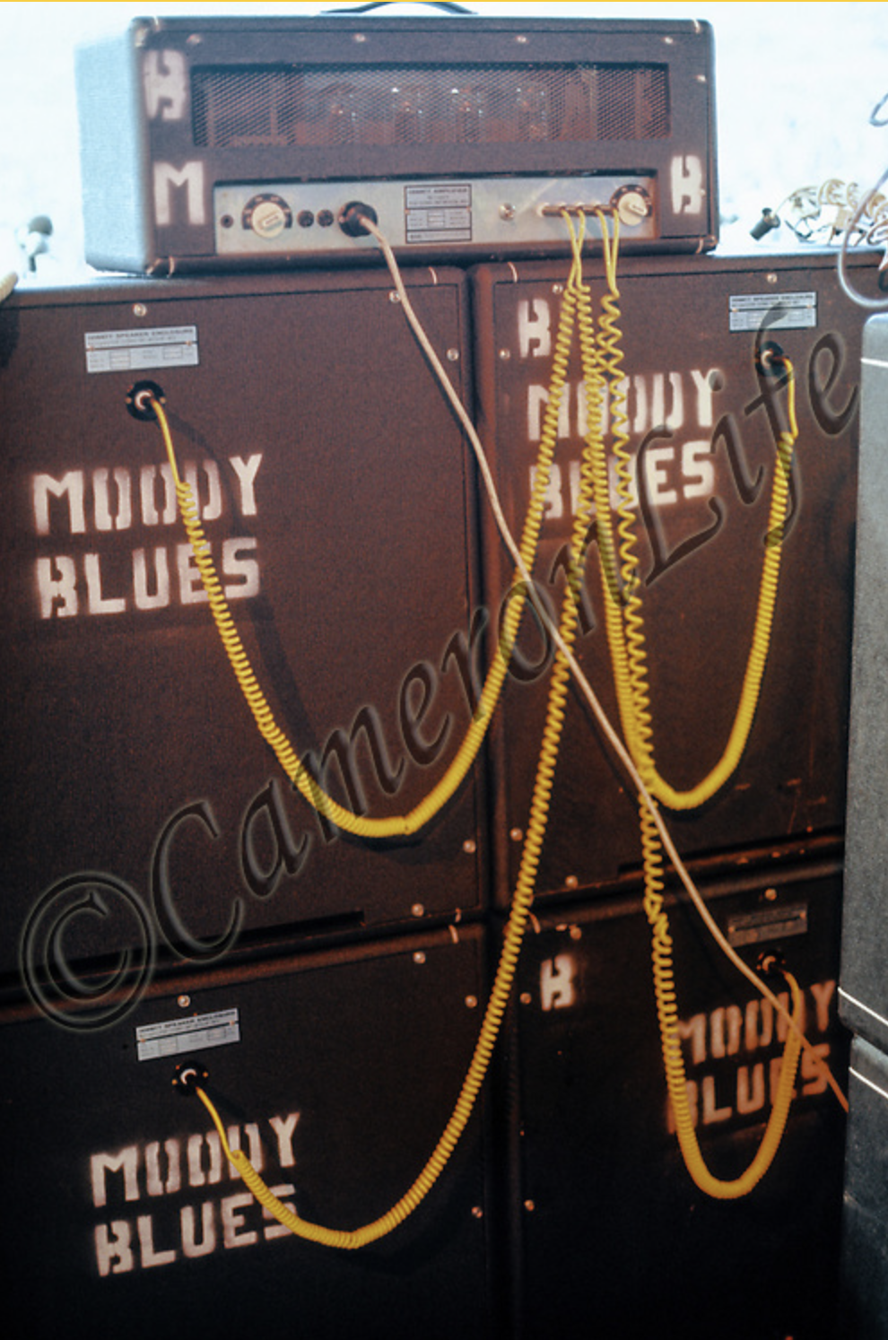 Ex The Moody Blues Vintage 1971 Hiwatt SE4122 4x12 Cabinet Ex The Moody Blues Vintage 1971 Hiwatt SE4122 4x12 Cabinet