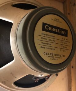 Pair 2x Vintage 1968 Celestion G12M T1221 25w Greenback Speakers