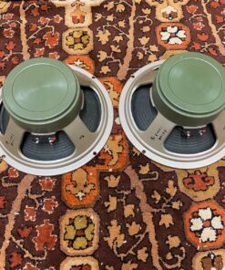 Pair 2x Vintage 1971 Celestion G12H T1281 12 Greenback Speaker