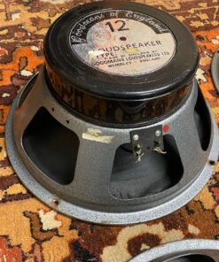 Quad 4x Vintage 1966 1967 Goodmans Black Label 12