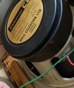 Quad 4x Vintage 1977 Celestion G12H T1281 30w Blackback Speaker