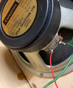 Quad 4x Vintage 1977 Celestion G12H T1281 30w Blackback Speaker