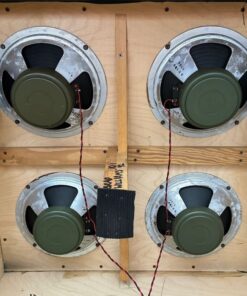 Quad Vintage 1971 Celestion Greenback 15ohm 15w T9384 10 Speakers