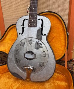 Vintage 1936 1930s National Duolian Resonator USA Guitar OHSC