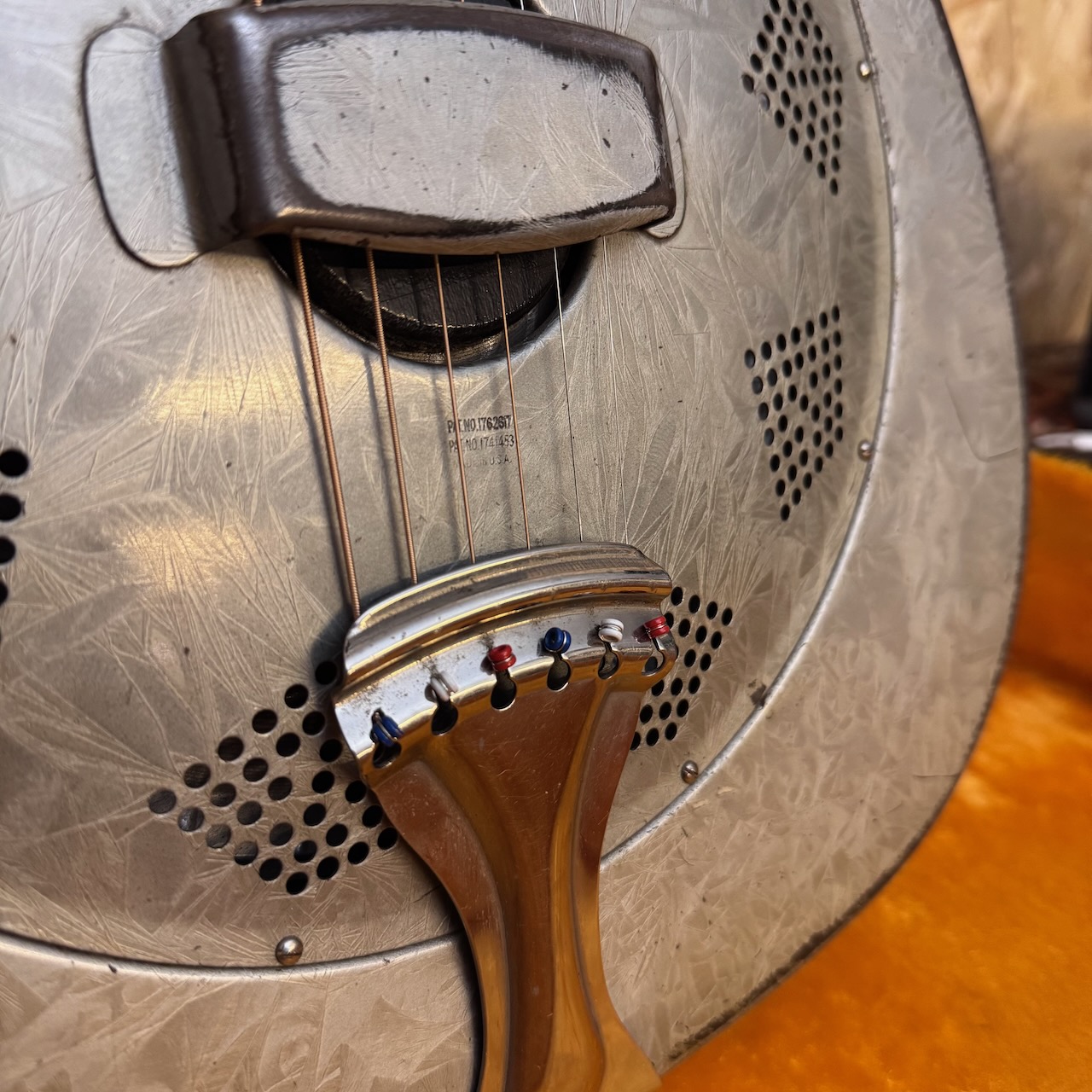 Vintage 1936 1930s National Duolian Resonator USA Guitar OHSC Vintage 1936 1930s National Duolian Resonator USA Guitar OHSC