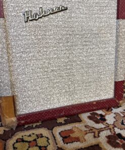 Vintage 1950s Hohner Red Cream 1x8 Elac Valve Guitar Harp Amplifier