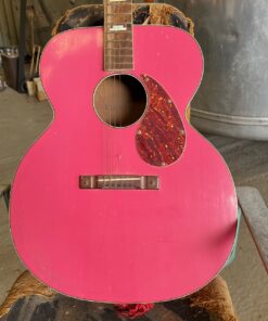 Vintage 1950s Kay K22 Jumbo Pink Acoustic Guitar Ronnie Lane Studio