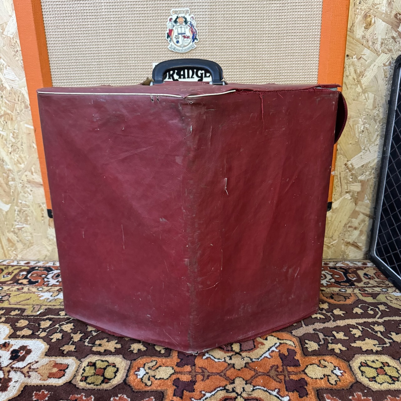 Vintage 1950s WEM Watkins Dominator MK1 Black V Front 2x10 Amplifier Combo Vintage 1950s WEM Watkins Dominator MK1 Black V Front 2x10 Amplifier Combo