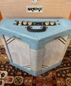 Vintage 1950s WEM Watkins Dominator MK1 Black V Front 2x10 Amplifier Combo