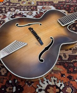 Vintage 1953 Hofner President 1st Year Brunette Archtop Guitar OHSC
