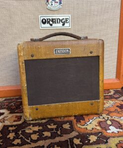 Vintage 1955 Fender Tweed Champ 5D1 Wide Panel USA Amplifier