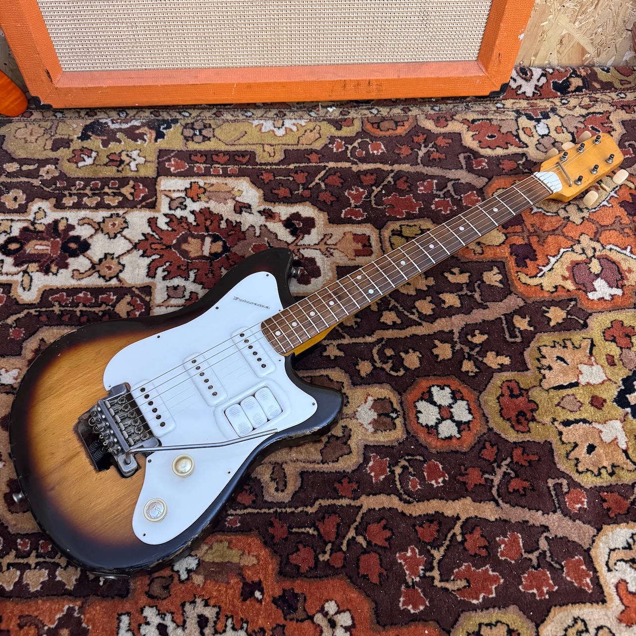 Vintage 1959 CSHN Selmer Futurama III Sunburst George Harrison Guitar Vintage 1959 CSHN Selmer Futurama III Sunburst George Harrison Guitar