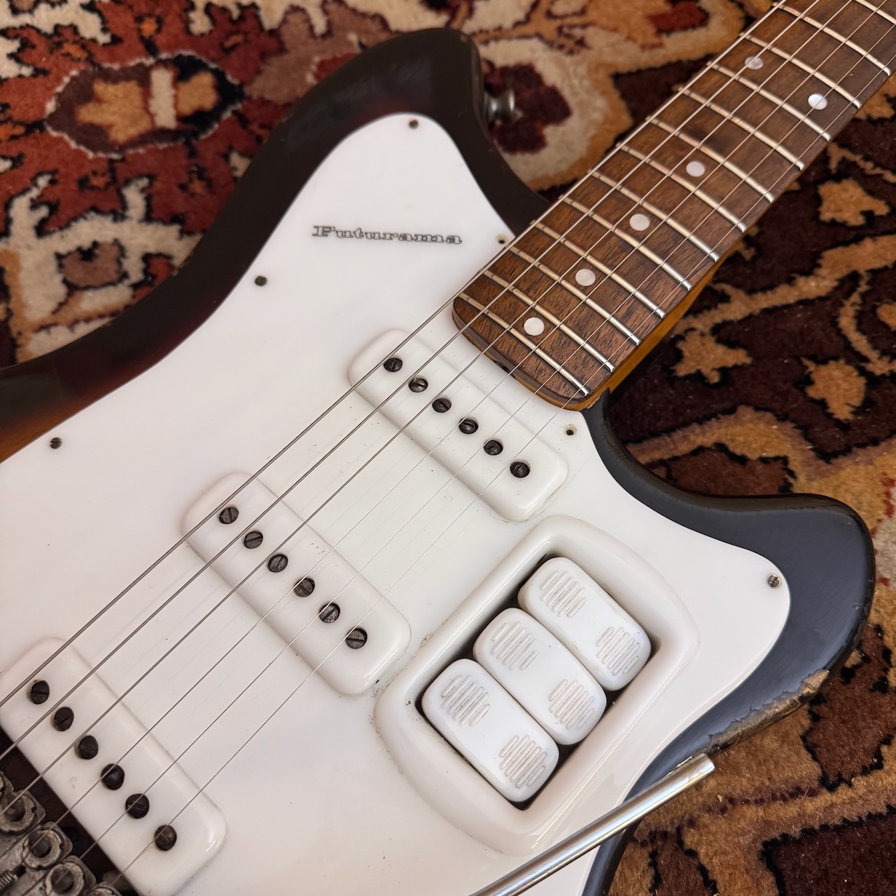 Vintage 1959 CSHN Selmer Futurama III Sunburst George Harrison Guitar Vintage 1959 CSHN Selmer Futurama III Sunburst George Harrison Guitar