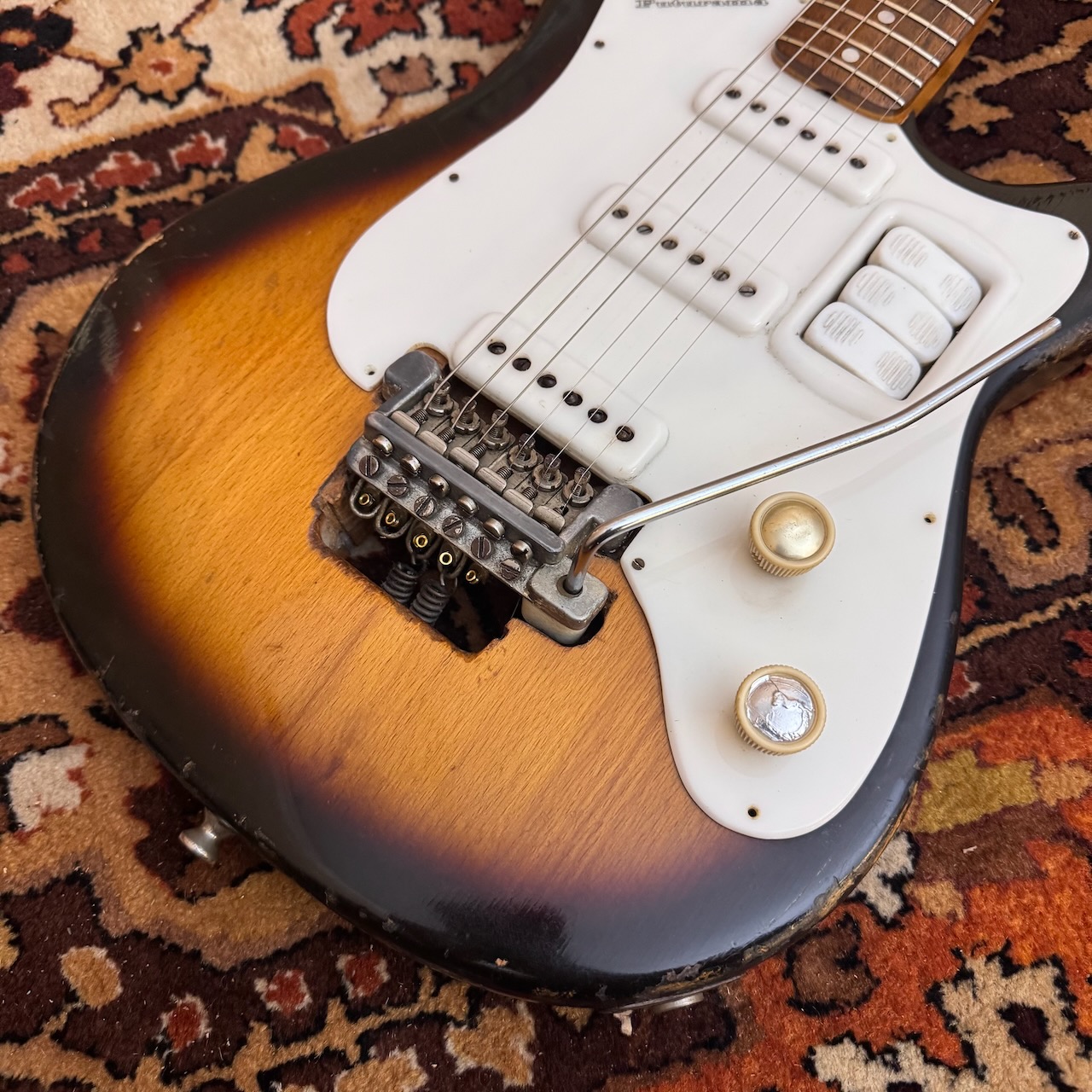 Vintage 1959 CSHN Selmer Futurama III Sunburst George Harrison Guitar Vintage 1959 CSHN Selmer Futurama III Sunburst George Harrison Guitar