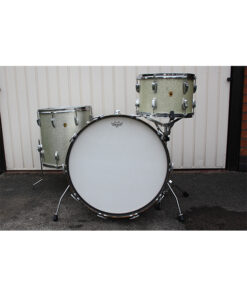 Vintage 1960s 1966 Ludwig Super Classic Silver Sparkle Drum Kit