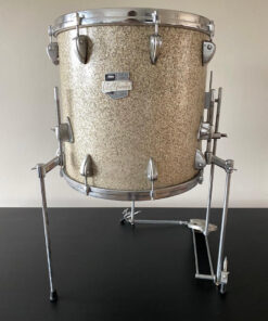 Vintage 1960s Meazzi Hollywood President Multisound Champagne Sparkle Drum Tom