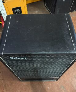 Vintage 1960s Selmer 100 Goliath 1x18 Guitar Bass Speaker Cabinet