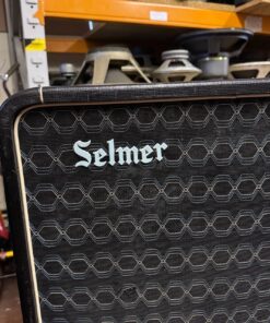 Vintage 1960s Selmer 100 Goliath 1x18 Guitar Bass Speaker Cabinet