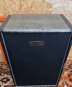 Vintage 1960s Selmer David Croc Skin 1×18 Guitar Bass Cabinet