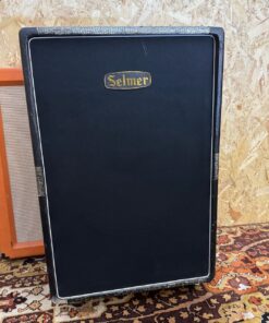 Vintage 1960s Selmer David Croc Skin 1×18 Guitar Bass Cabinet