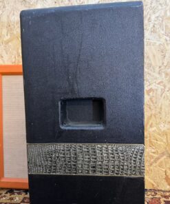 Vintage 1960s Selmer David Croc Skin 1×18 Guitar Bass Cabinet