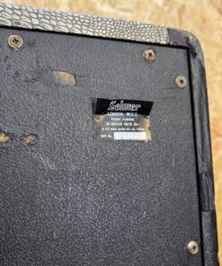 Vintage 1960s Selmer David Croc Skin 1×18 Guitar Bass Cabinet