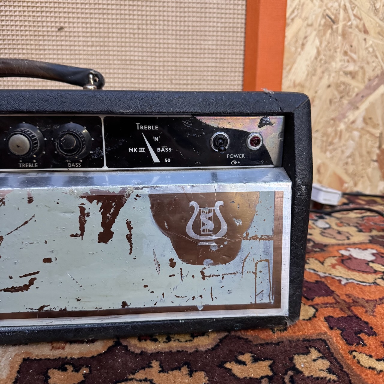 Vintage 1960s Selmer Treble N Bass 50 MK3 Valve Amplifier Vintage 1960s Selmer Treble N Bass 50 MK3 Valve Amplifier