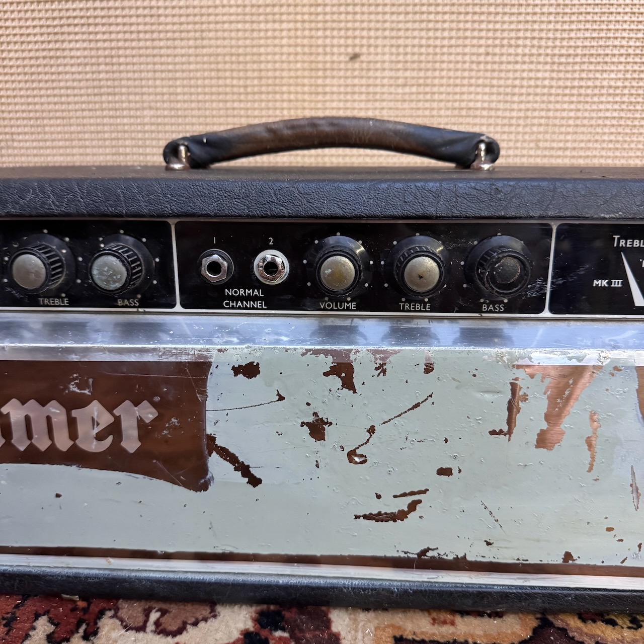 Vintage 1960s Selmer Treble N Bass 50 MK3 Valve Amplifier Vintage 1960s Selmer Treble N Bass 50 MK3 Valve Amplifier