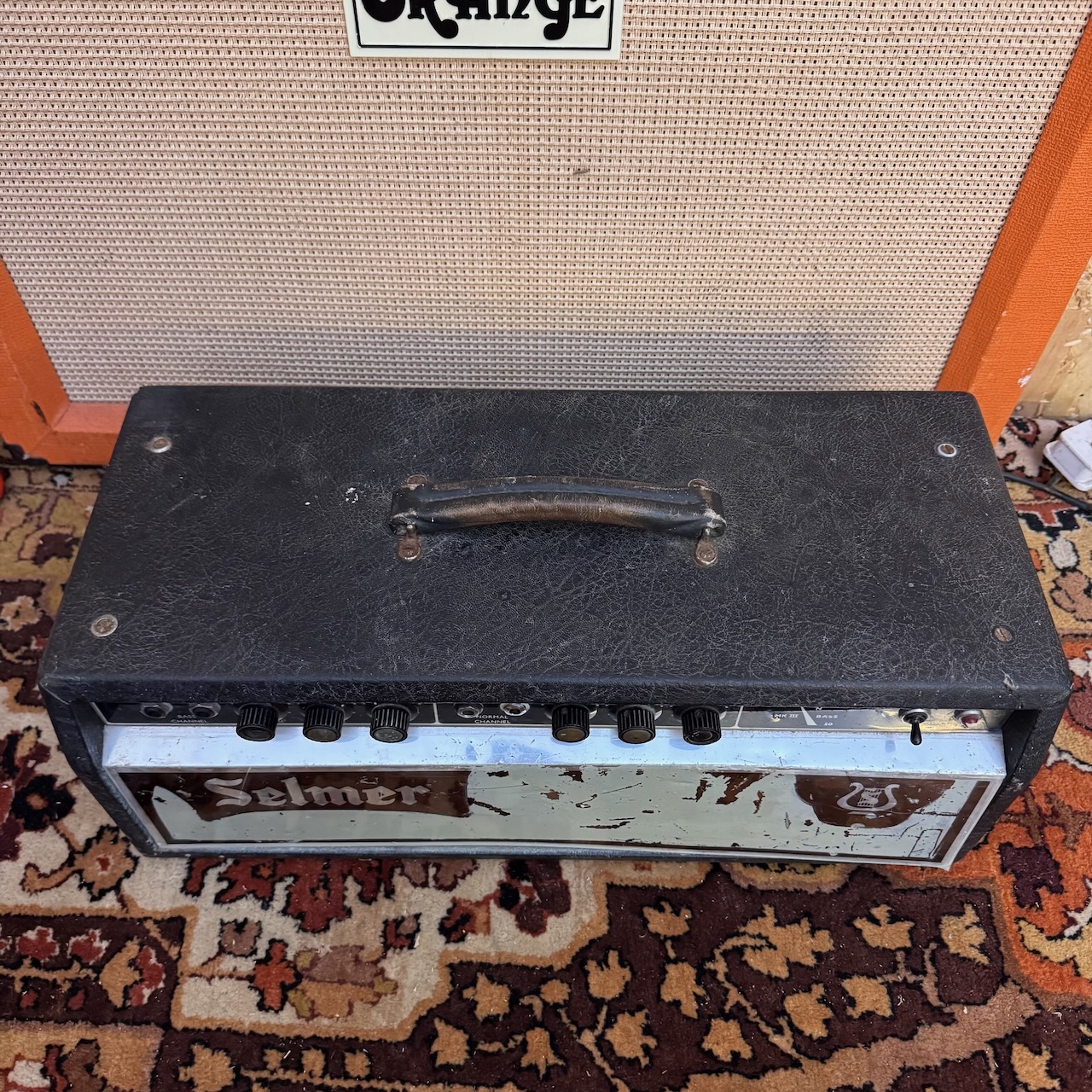 Vintage 1960s Selmer Treble N Bass 50 MK3 Valve Amplifier Vintage 1960s Selmer Treble N Bass 50 MK3 Valve Amplifier