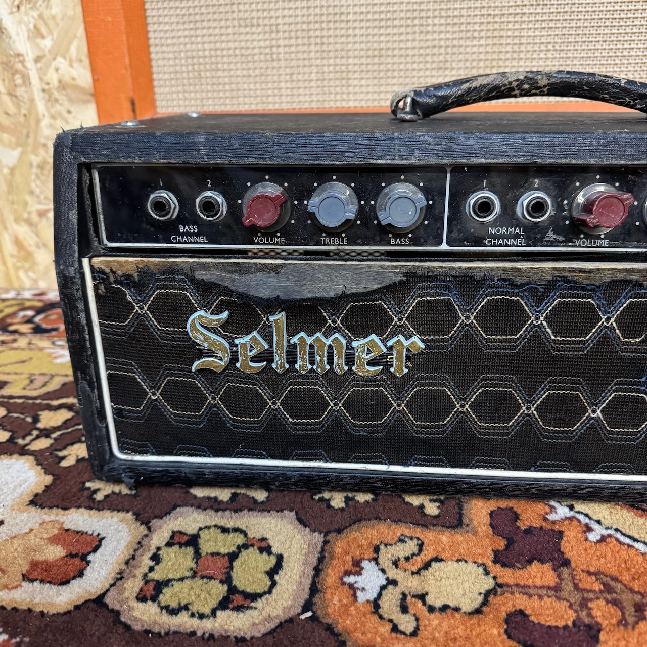 Vintage 1960s Selmer Treble N Bass 50 MKII Amplifier Ex Andrew Berkeley Martin Vintage 1960s Selmer Treble N Bass 50 MKII Amplifier Ex Andrew Berkeley Martin