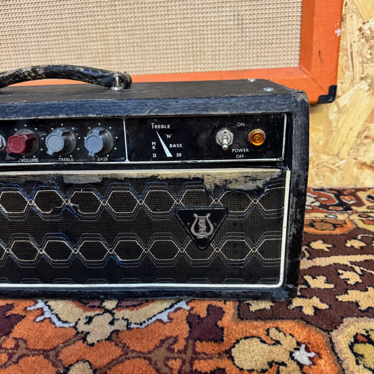 Vintage 1960s Selmer Treble N Bass 50 MKII Amplifier Ex Andrew Berkeley Martin Vintage 1960s Selmer Treble N Bass 50 MKII Amplifier Ex Andrew Berkeley Martin