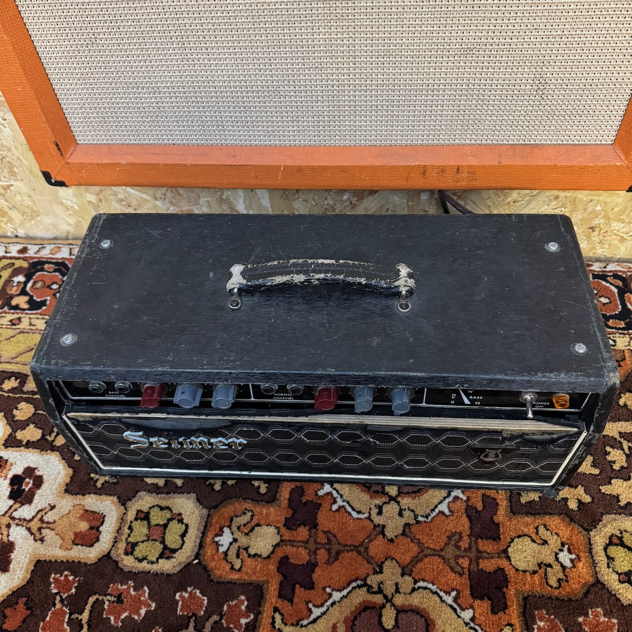 Vintage 1960s Selmer Treble N Bass 50 MKII Amplifier Ex Andrew Berkeley Martin Vintage 1960s Selmer Treble N Bass 50 MKII Amplifier Ex Andrew Berkeley Martin