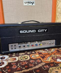 Vintage 1960s Sound City 100 Mark 3 Guitar Amplifier Head MINT