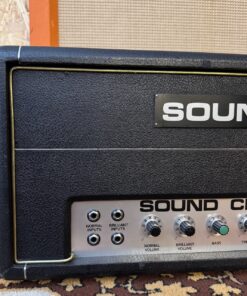 Vintage 1960s Sound City 100 Mark 3 Guitar Amplifier Head MINT