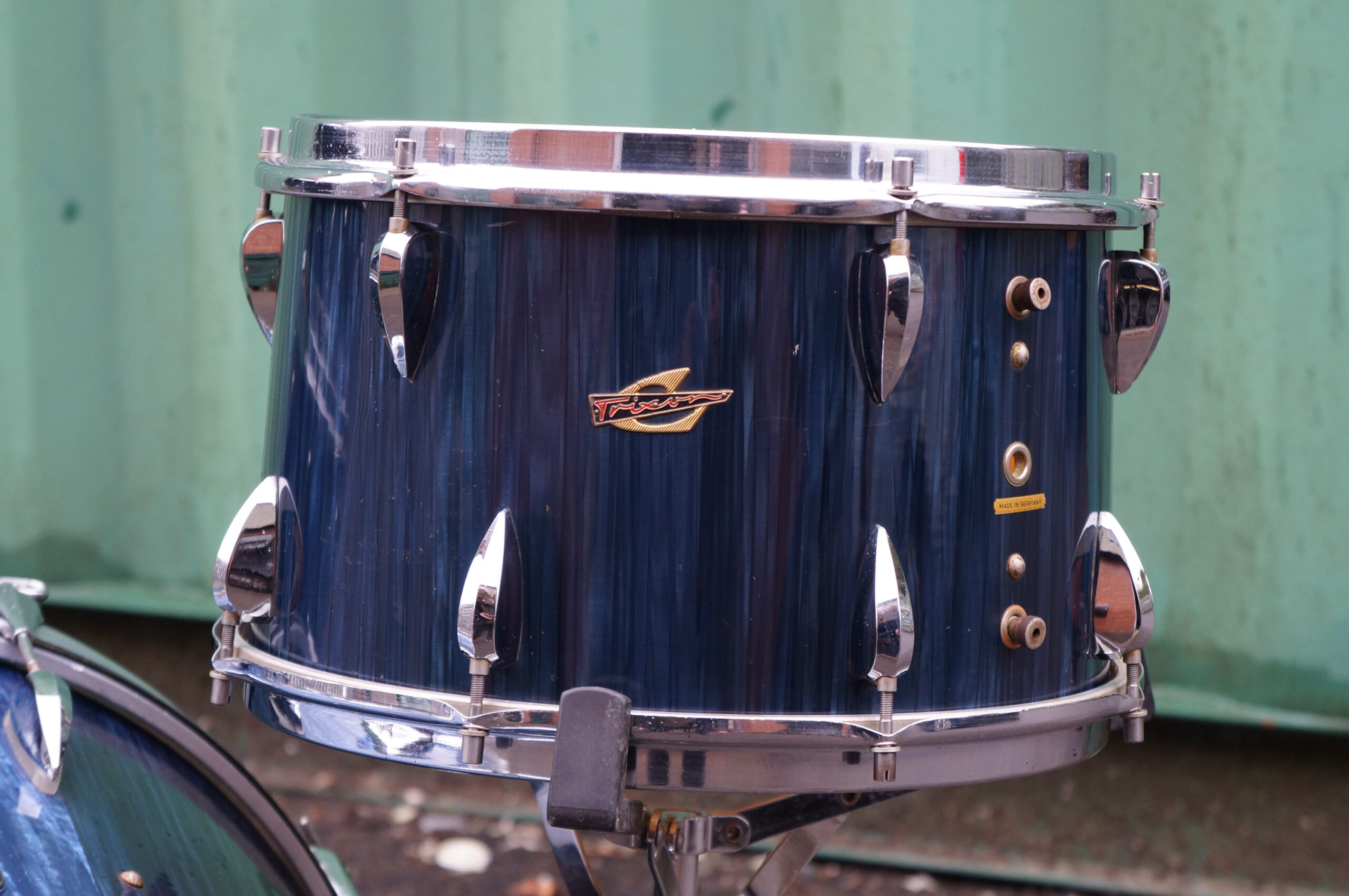Vintage 1960s Trixon Telstar Model 2000 Blue Stripe Drum Kit Ronnie Lane Vintage 1960s Trixon Telstar Model 2000 Blue Stripe Drum Kit Ronnie Lane