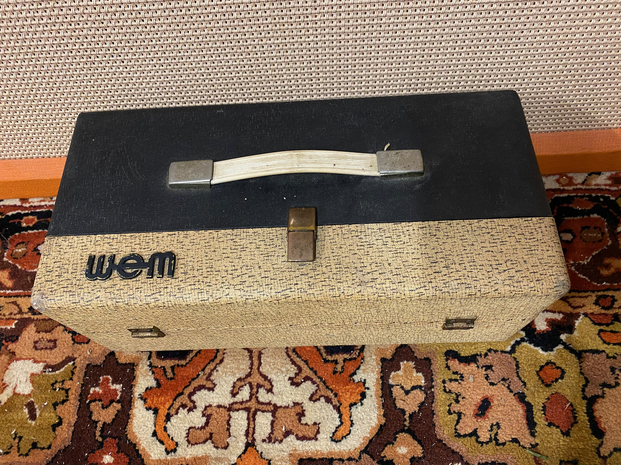 Vintage 1960s Watkins WEM Copicat MK2 Black White Tape Echo Vintage 1960s Watkins WEM Copicat MK2 Black White Tape Echo