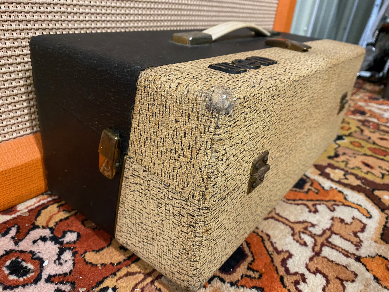 Vintage 1960s Watkins WEM Copicat MK2 Black White Tape Echo Vintage 1960s Watkins WEM Copicat MK2 Black White Tape Echo