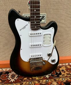 Vintage 1961 Grazioso Jolana Selmer Futurama III Sunburst Guitar OHSC