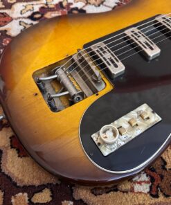 Vintage 1961 Hofner V3 Solid Tobacco Sunburst Electric Guitar