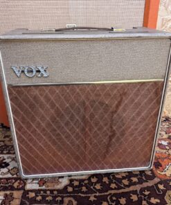 Vintage 1962 Vox AC15 Single Fawn 1x12 Amplifier Combo
