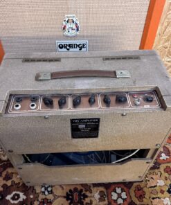 Vintage 1962 Vox AC15 Single Fawn 1x12 Amplifier Combo
