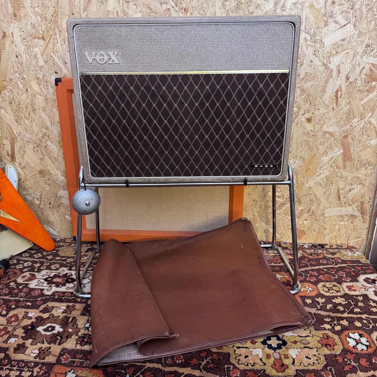 Vintage 1962 Vox AC30 Bass Fawn 2×12 Amplifier Combo Complete Vintage 1962 Vox AC30 Bass Fawn 2×12 Amplifier Combo Complete