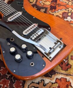 Vintage 1963 Burns Left Handed Shortscale Jazz Electric Guitar 1960s