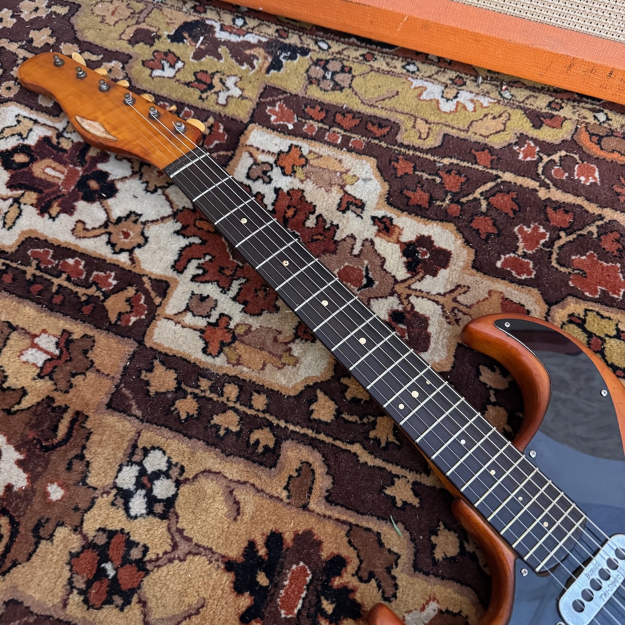 Vintage 1963 Burns Left Handed Shortscale Jazz Electric Guitar 1960s Vintage 1963 Burns Left Handed Shortscale Jazz Electric Guitar 1960s