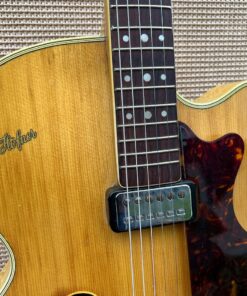 Vintage 1963 Hofner President Thinline E2 Blonde Guitar
