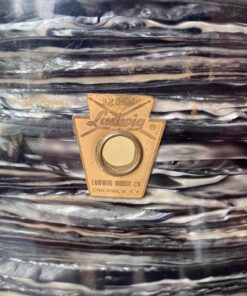 Vintage 1965 Ludwig Super Classic Black Oyster Pearl Ex Dave Dee Doz Beaky Mick Tich